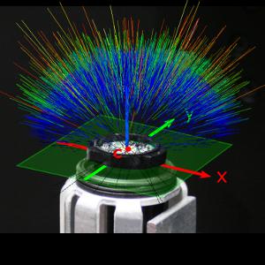 Light center length from ray data