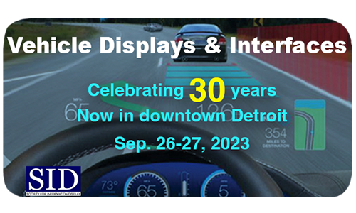Vehicles Display & Interfaces 2023